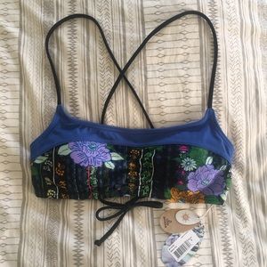 NEW PrAna Swim Top! Black Oceania/Small